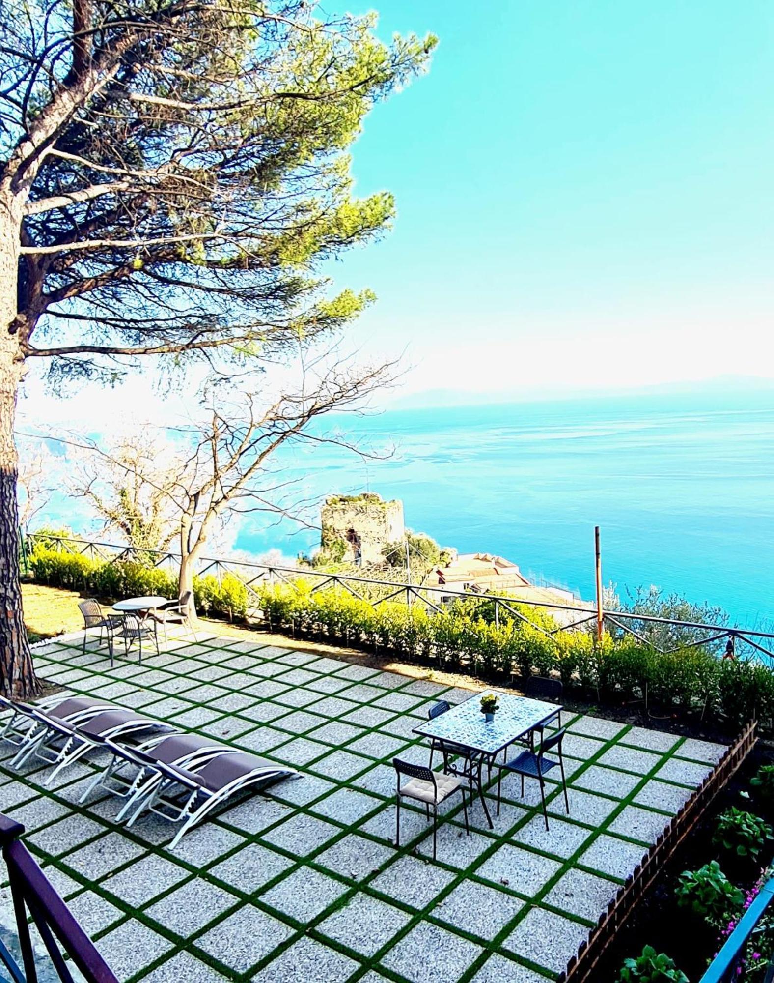 Villa Blu Costiera Amalfi Esterno foto