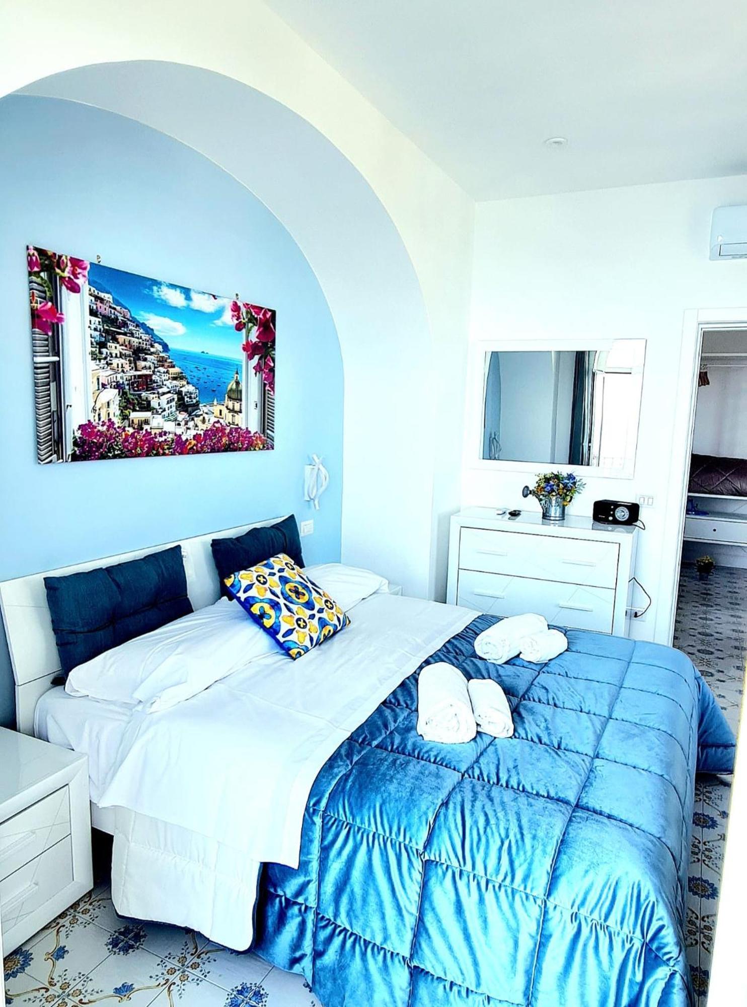 Villa Blu Costiera Amalfi Esterno foto